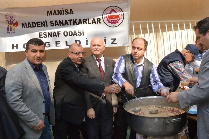 Oda başkanları aşure hayrında buluştu
