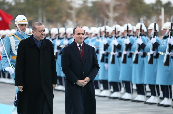 NİŞANİ'YE RESMİ KARŞILAMA