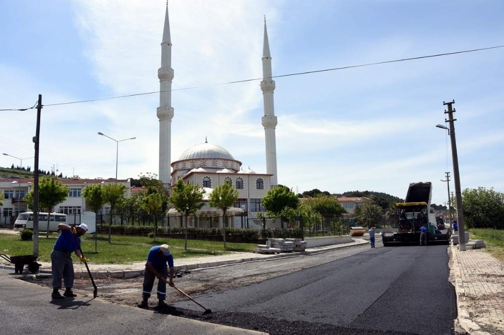 Asfalt seferberliği tüm hızıyla sürüyor