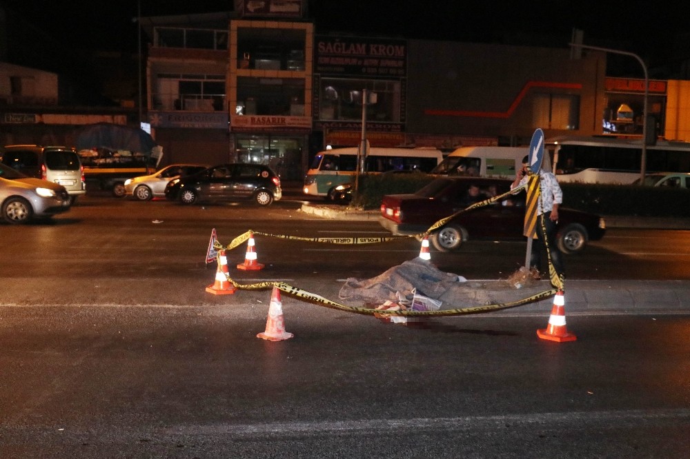 Kırmızı ışıkta geçince hayatından oldu