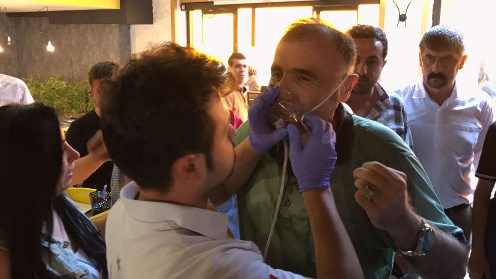 İtfaiyeden asansörde kurtarma operasyonu