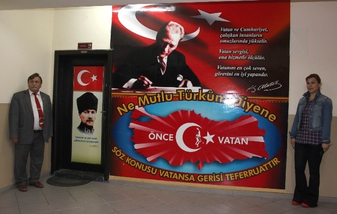 Şehit Ömer Halisdemir, ilkokulda ölümsüzleşti