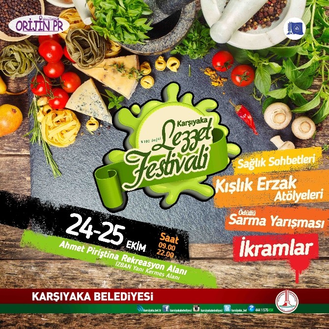 ’Lezzet Festivali’ Karşıyaka’da başlıyor
