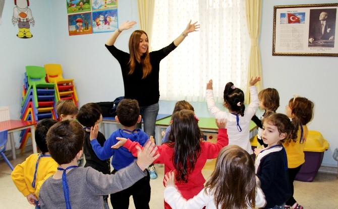 Çankayalı minikler İngilizce öğreniyor