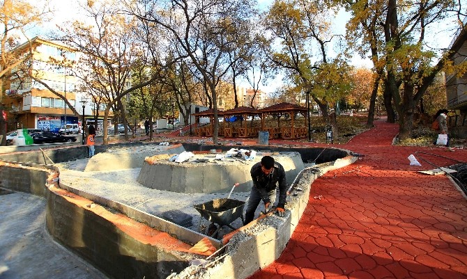Ördekli park açılışa hazırlanıyor