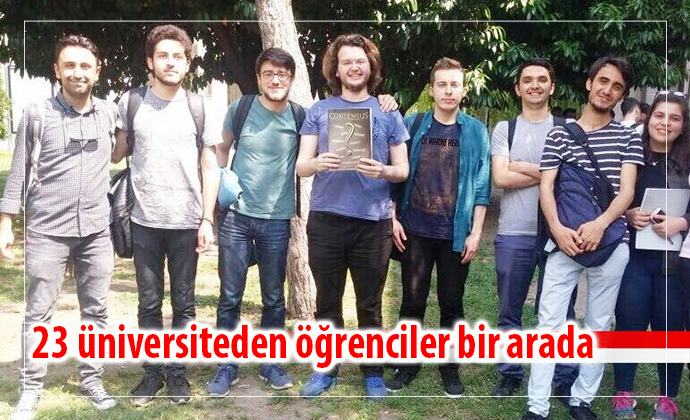 23 üniversiteden öğrenciler farklı görüşleriyle bir arada