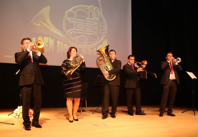 ’Golden Horn Brass’ Ankaralılarla ilk kez buluştu