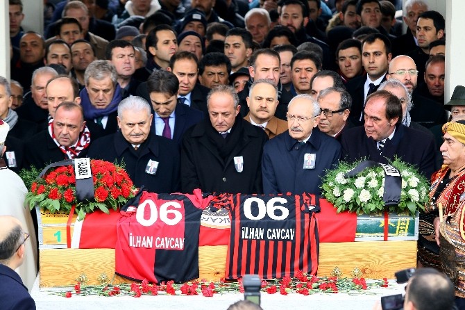 Devletin zirvesi efsane başkan İlhan Cavcav’ı uğurladı
