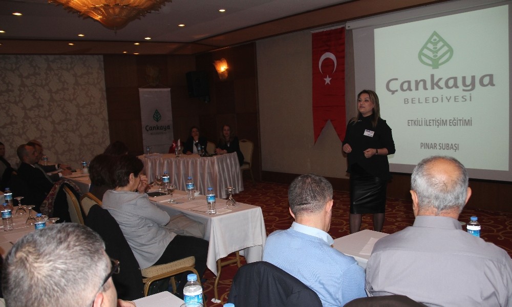 Çankaya’da “etkili iletişim” eğitimi