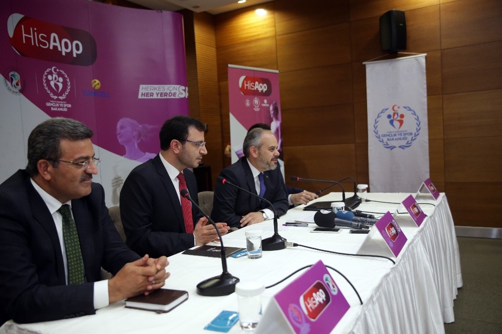 ’HisApp’ ile her yerde spor yapılabilecek