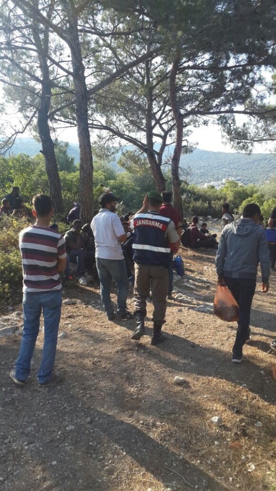 İzmir’de 86 göçmen yakalandı