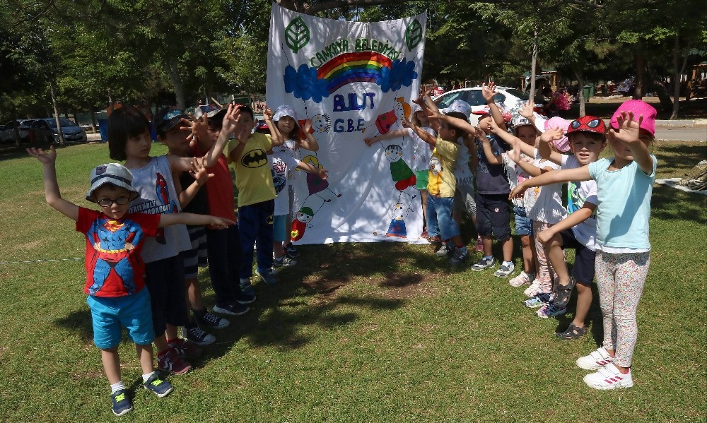 Çankayalı minikler piknik keyfi yaşadı