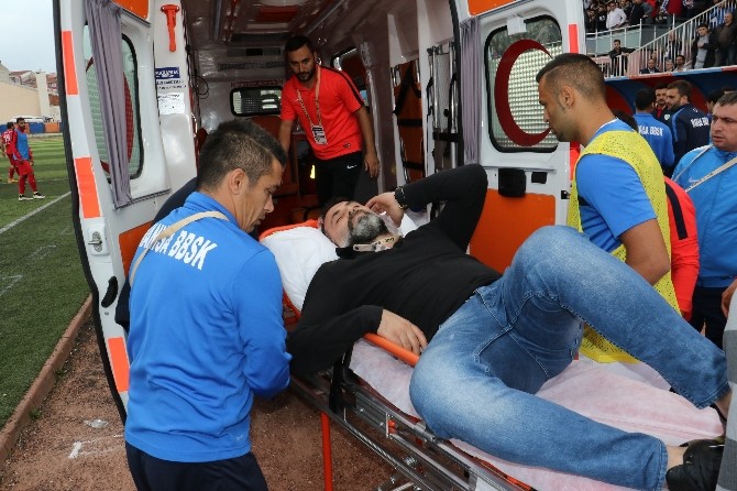 Manisa BBSK Sportif Direktörü Ataman hastaneye kaldırıldı