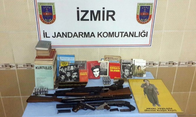 İzmir’de jandarmadan terör operasyonu