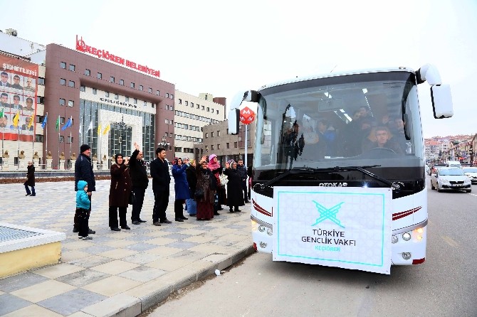 Keçiörenli çocuklara karne hediyesi Mersin kampı