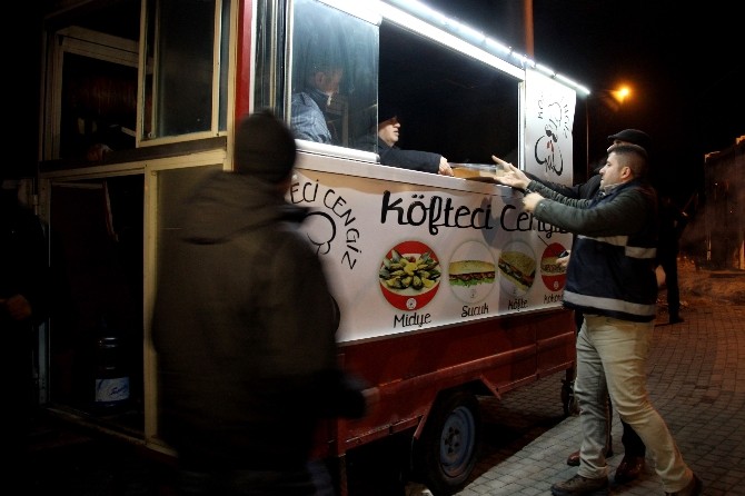 Zabıtadan gece operasyonu