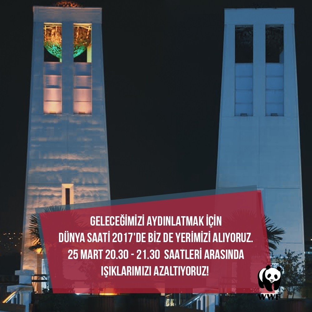 O alışveriş merkezi ışıklarını bir saat süreyle azaltacak
