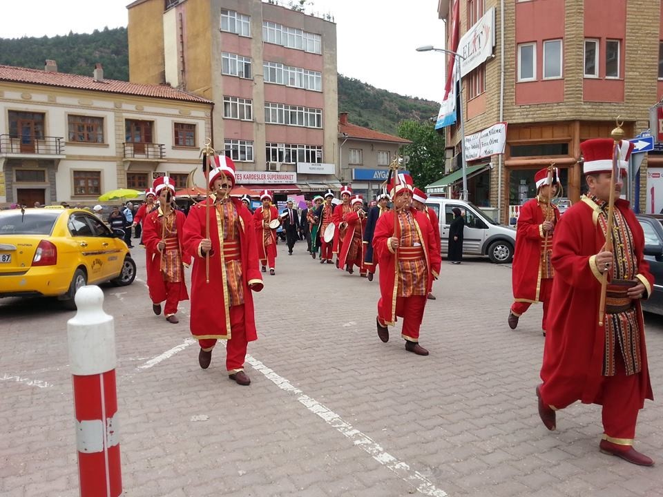 Kızılcahamam’ın mehter takımına ilgi büyüyor