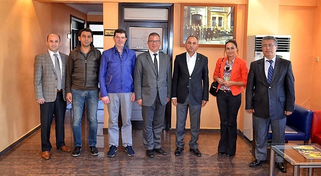 Salihli MYO Müdürü Dilber’den Ticaret Borsası’na ziyaret