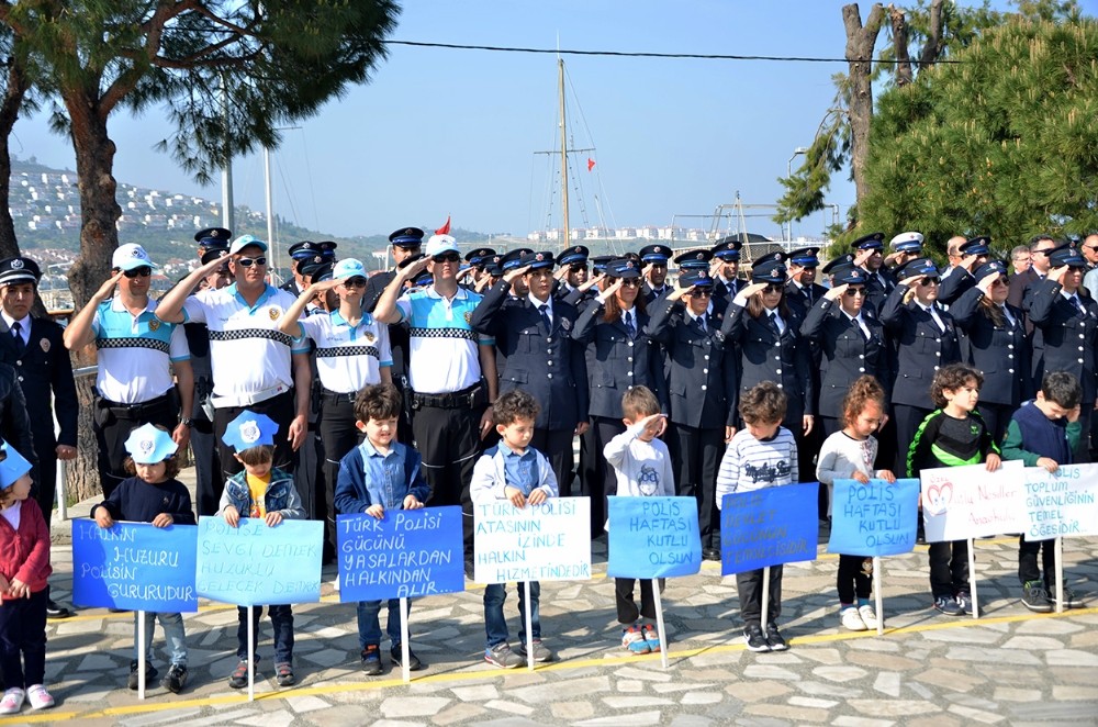 Foça’da, Polis Teşkilatının 173. yıl dönümü etkinlikleri