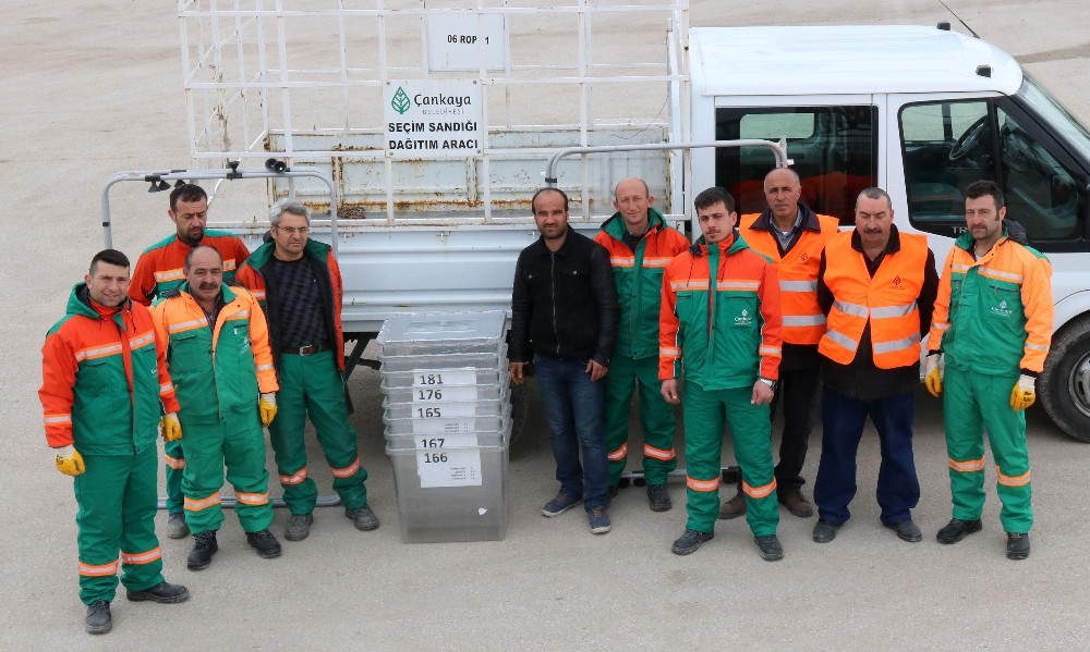 Çankayalıların sandığı belediyeye emanet