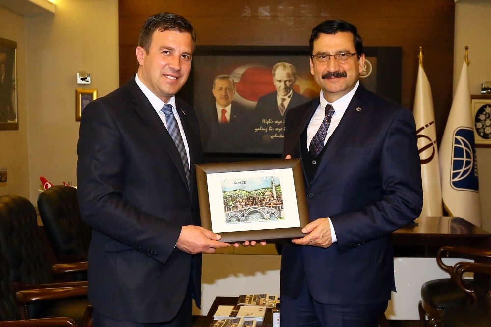 Kosova Devlet Bakanı, Keçiören Belediyesini ziyaret etti