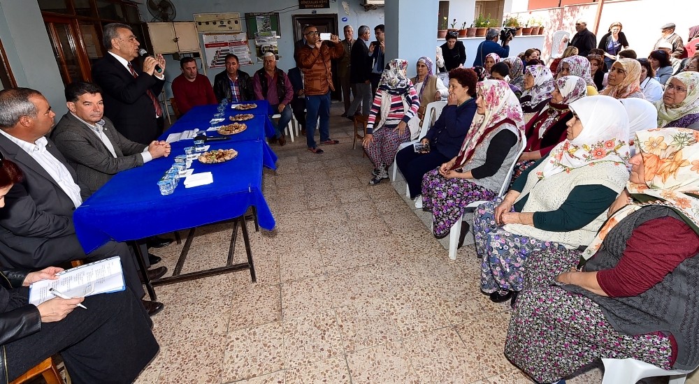 Başkan Kocaoğlu vatandaşlarla buluştu