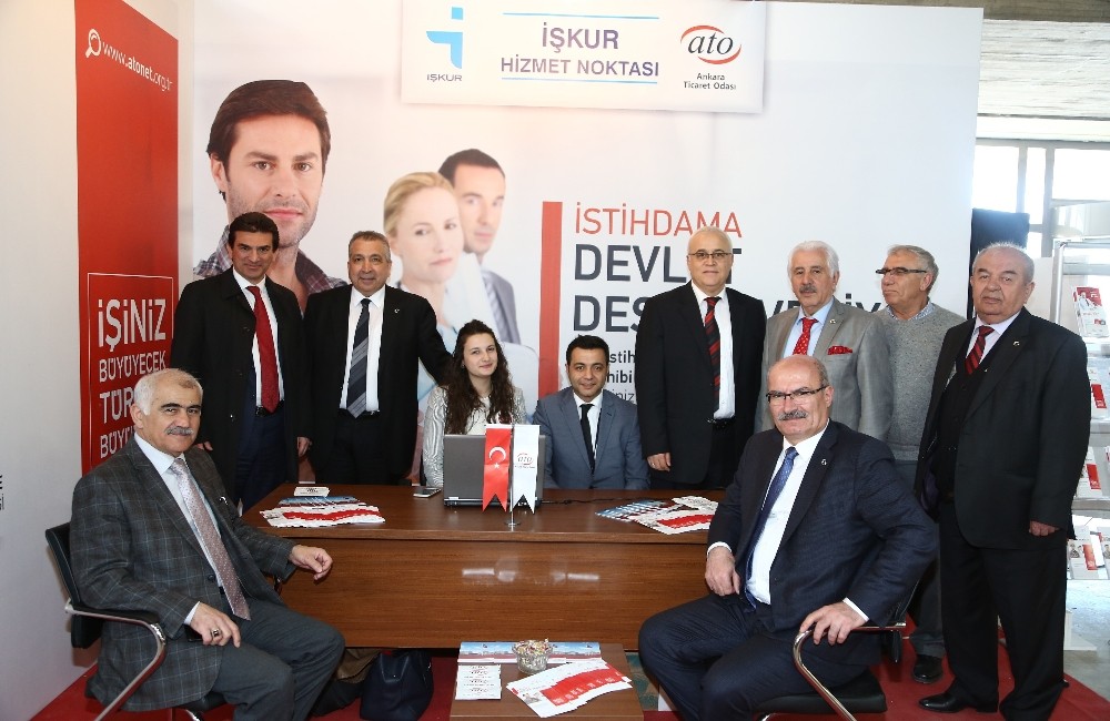ATO istihdam fuarında stant açtı