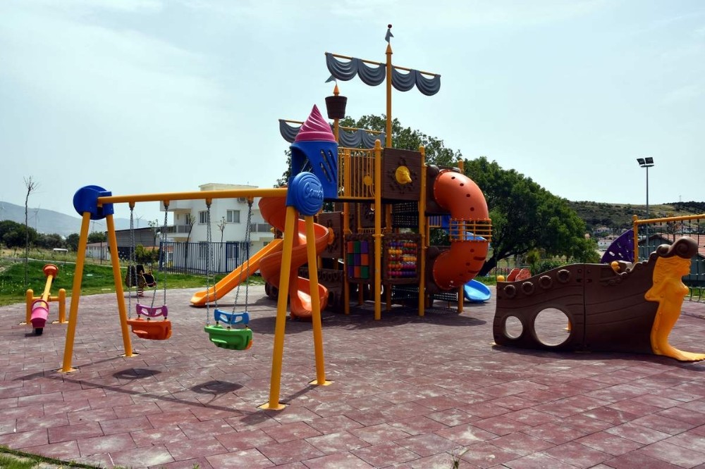 Aliağa Çakmaklı Mahallesi’ne yeni nesil park