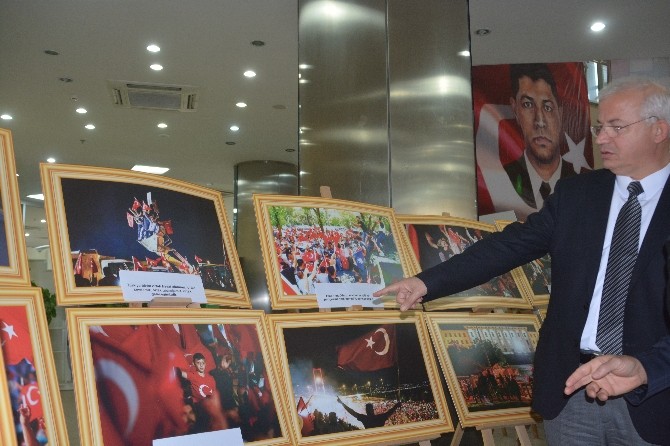 15 Temmuz şehitleri anısına fotoğraf sergisi