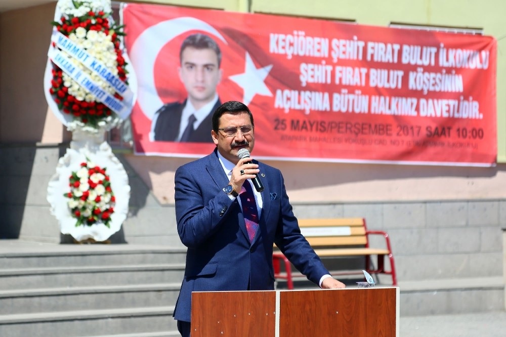 15 Temmuz şehidinin ismi Keçiören’de bir okula verildi