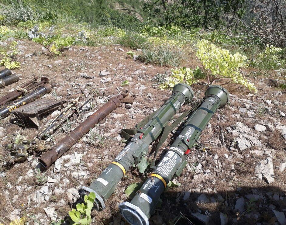 TSK: “Uludere’de tanksavar füzeleri ve mühimmat ele geçirildi”