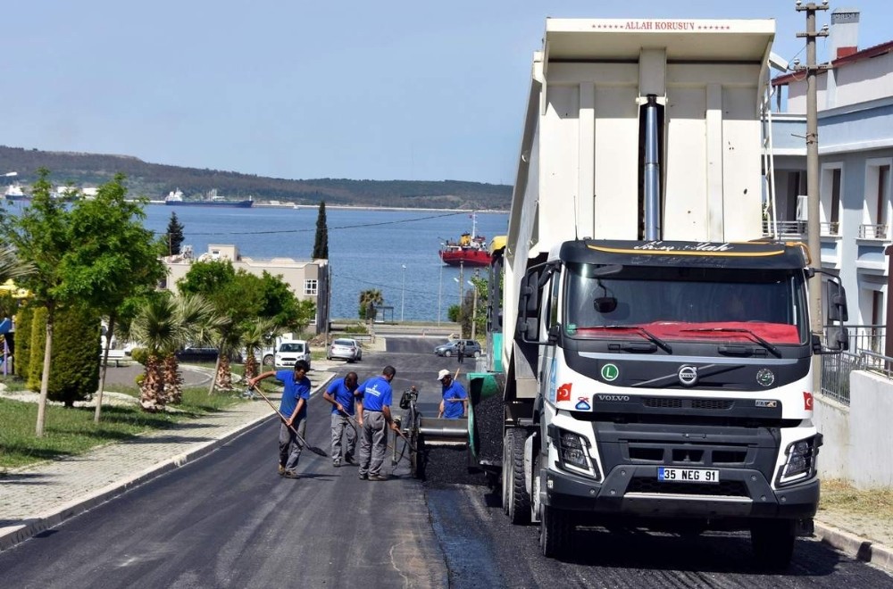 Yalı Mahallesinde asfalt çalışmaları tamamlandı