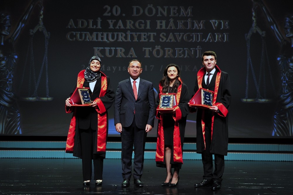 20. dönem adli yargı ve cumhuriyet savcıları kura töreni