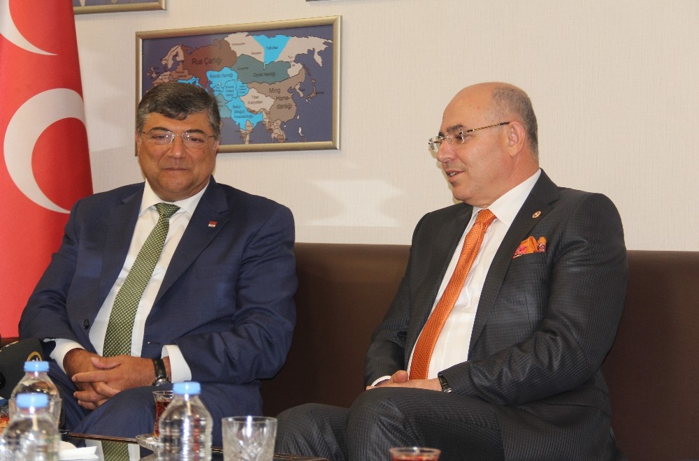 (Tekrar) CHP’den MHP’ye bayram ziyareti