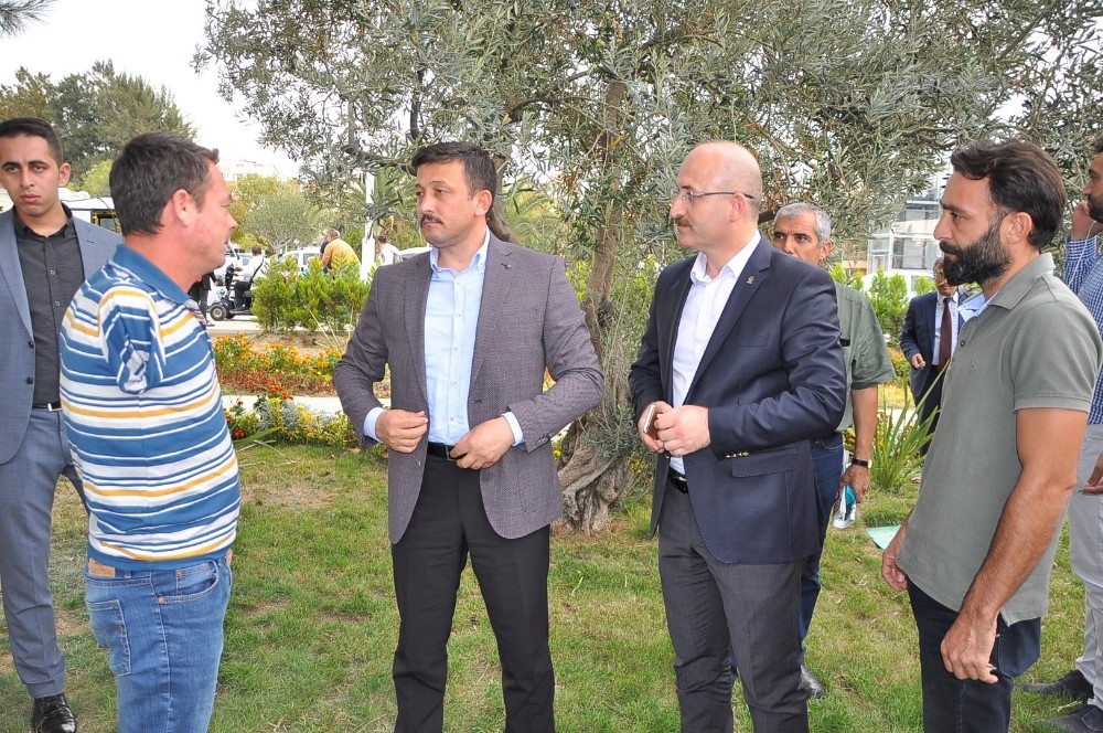 AK Parti’li Hamza Dağ’dan şehit ailesine ziyaret