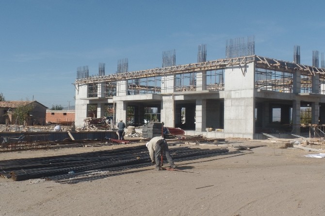 Veziroğlu Sosyal Tesisleri yükselmeye başladı