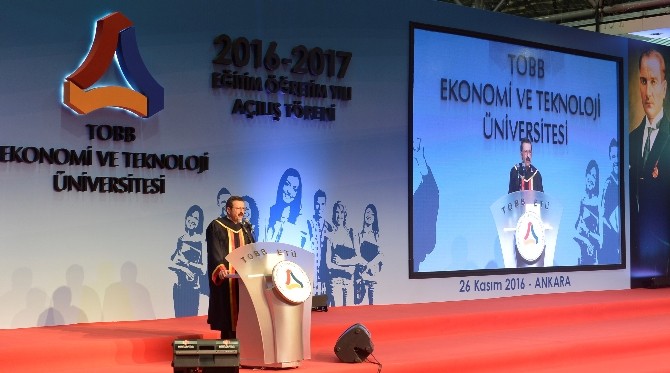 TOBB ETÜ Akademik Yılı Açılışı ve 2015-2016 yılı Mezuniyet Töreni