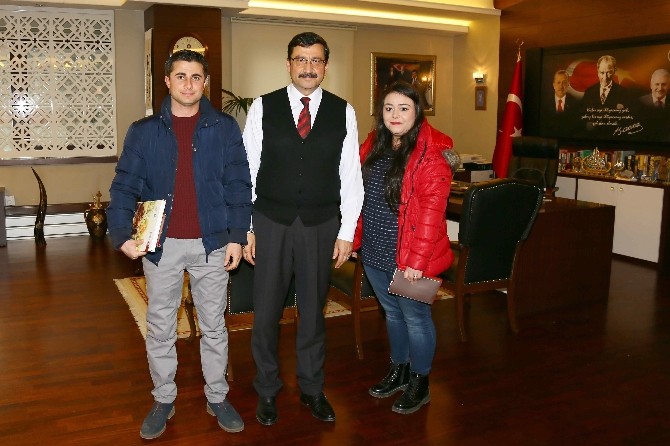 Başkan Ak’a Muşlu öğretmenlerden teşekkür ziyareti