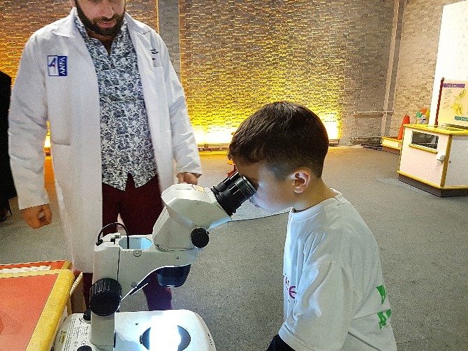 Yarı yıl tatilinde öğrencilere ’robot’ eğitimi