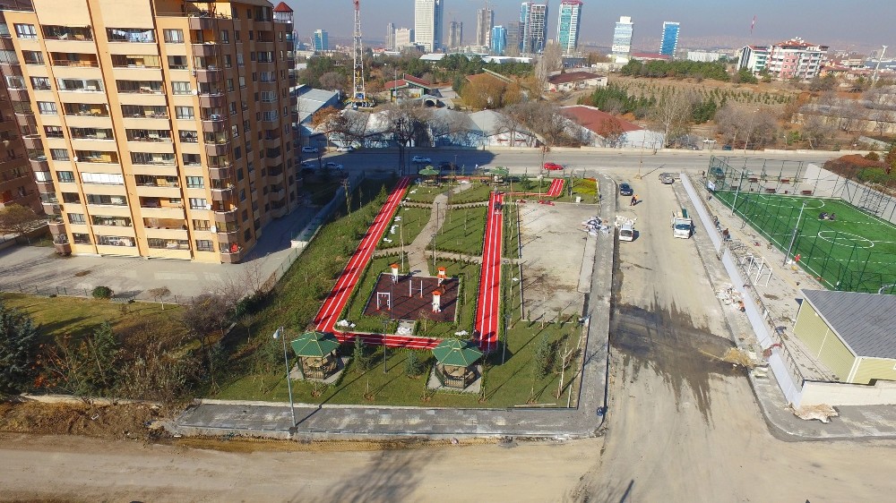 Ankara Büyükşehirden görme engellilere özel park