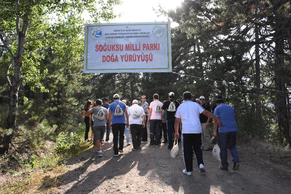 Soğuksu Milli Parkı’nda doğa yürüyüşü