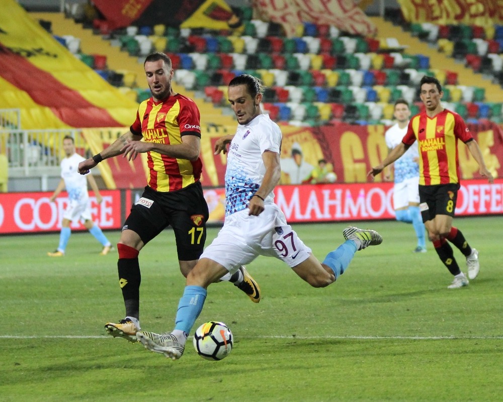 GÖZTEPE TRABZON'U 3-2 YENDİ