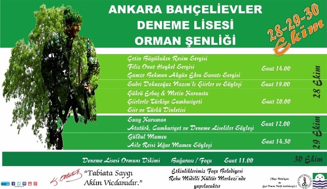 Birlik ve beraberlik ormanı Foça’da yeşerecek