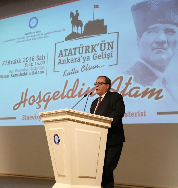 Atatürk’ün Ankara’ya gelişinin 97. yılı Gazi Üniversitesi’nde kutlandı
