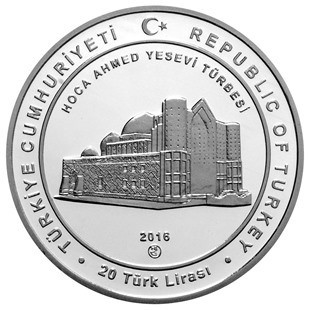 Hoca Ahmed Yesevi için hatıra para basıldı
