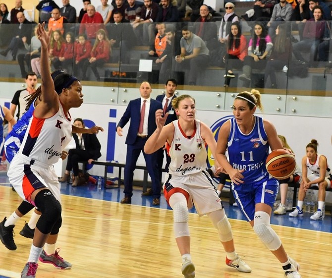 Bornova Beckerspor 19. galibiyetini Ankara’da aldı