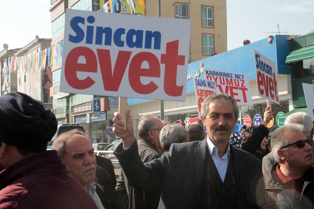 28 Şubat Sincan’da protesto edildi