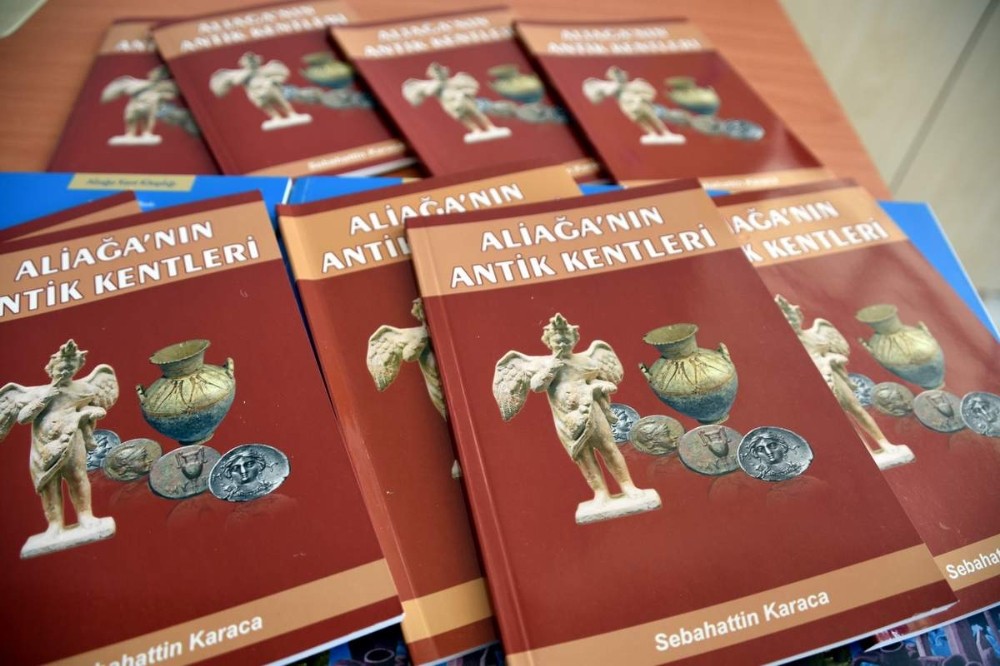 Aliağa’nın antik kentleri ve Güzelhisar kitaplarının dağıtımı başlandı