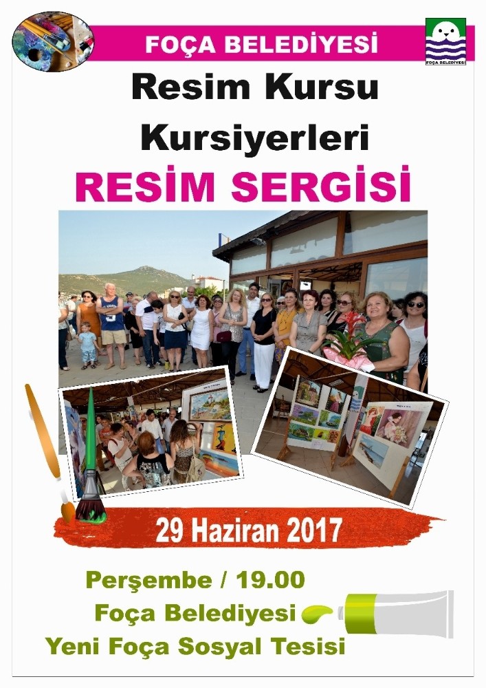 Yeni Foça Resim Grubu Sergisi açılıyor